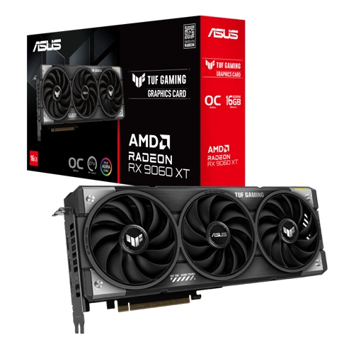 ASUS TUF Gaming RX 9060 XT OC Edition 16GB GDDR6 Graphics Card